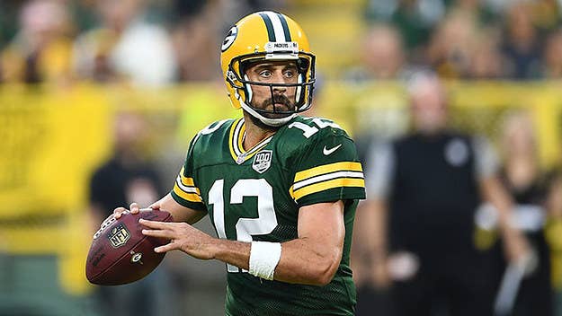 It's easy to forget now, but Aaron Rodgers spent the first three years of his NFL career watching from sidelines. He learned under one of the most celebrated quarterbacks to ever play: Brett Favre. Now, Favre says he believes Rodgers will go down as one of the five best NFL players in history.