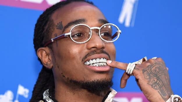 Quavo, who was mentioned on Nicki Minaj's song "Barbie Dreams" alongside a number of other high-profile rappers, was just as surprised as everyone else when it dropped.