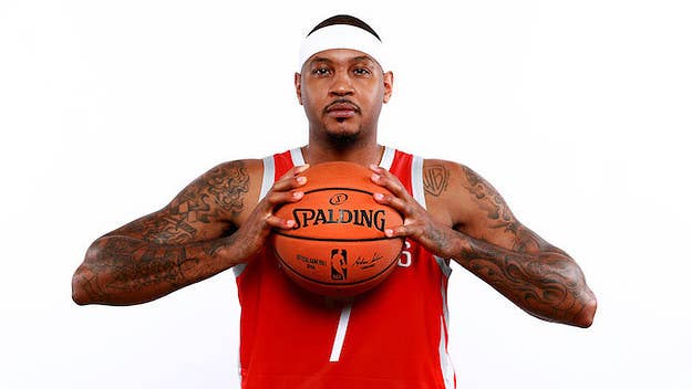 A report out of Houston says the Rockets are leaning toward making Carmelo Anthony a reserve, which didn't sit well with him in OKC. Eric Gordon will start.