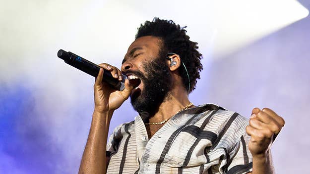 To get fans ready for his upcoming tour, Childish Gambino sent an email to people who bought a ticket, sharing free download links for two new songs called "all night" and "algorhythm​​​​​​​."