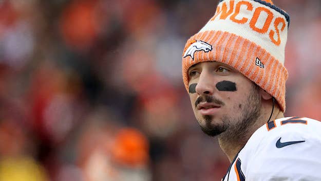 One Denver Broncos fan is so fed up with the poor play of quarterback Paxton Lynch that he’s started a GoFundMe page to help cover the costs needed to cut him from the team without the organization incurring a financial blow.