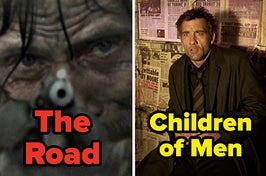 Viggo Mortensen and Clive Owen in The Road and Children of Men