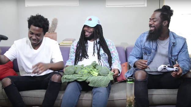 D.R.A.M. and PETA playfully urge viewers to eat their broccoli.