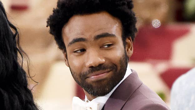 Childish Gambino's creative director says the song's guest ad-libs were inspired by the collaborative 1985 song.