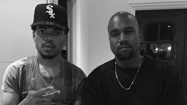 Chance The Rapper admits that 'Surf' was almost entirely narrated by Kanye West.