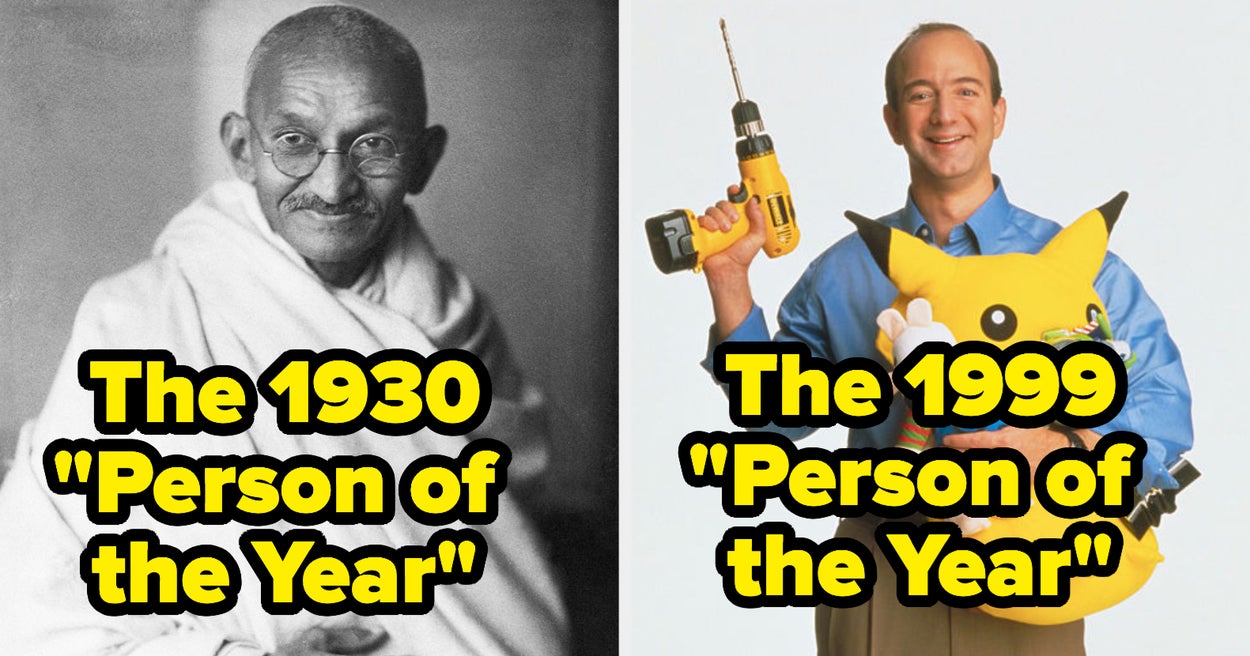 There Has Been A "Person Of The Year" For 95 Years, And I'm Curious If You Know Who These 40 Winners Are