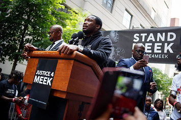 meek rally philly