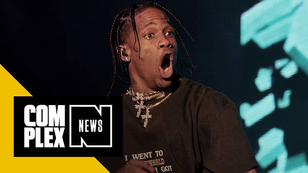 Travis Scott made a Twitter user's night on Thursday when politely asked for “permission” to use the 'Rodeo' album art for a custom debit card.