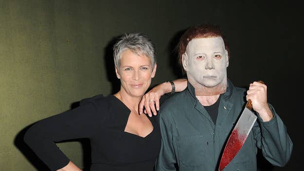 The classic horror film Halloween may have given many people nightmares as children, but for one Comic-Con fan, the movie and Jamie Lee Curtis actually saved his life.