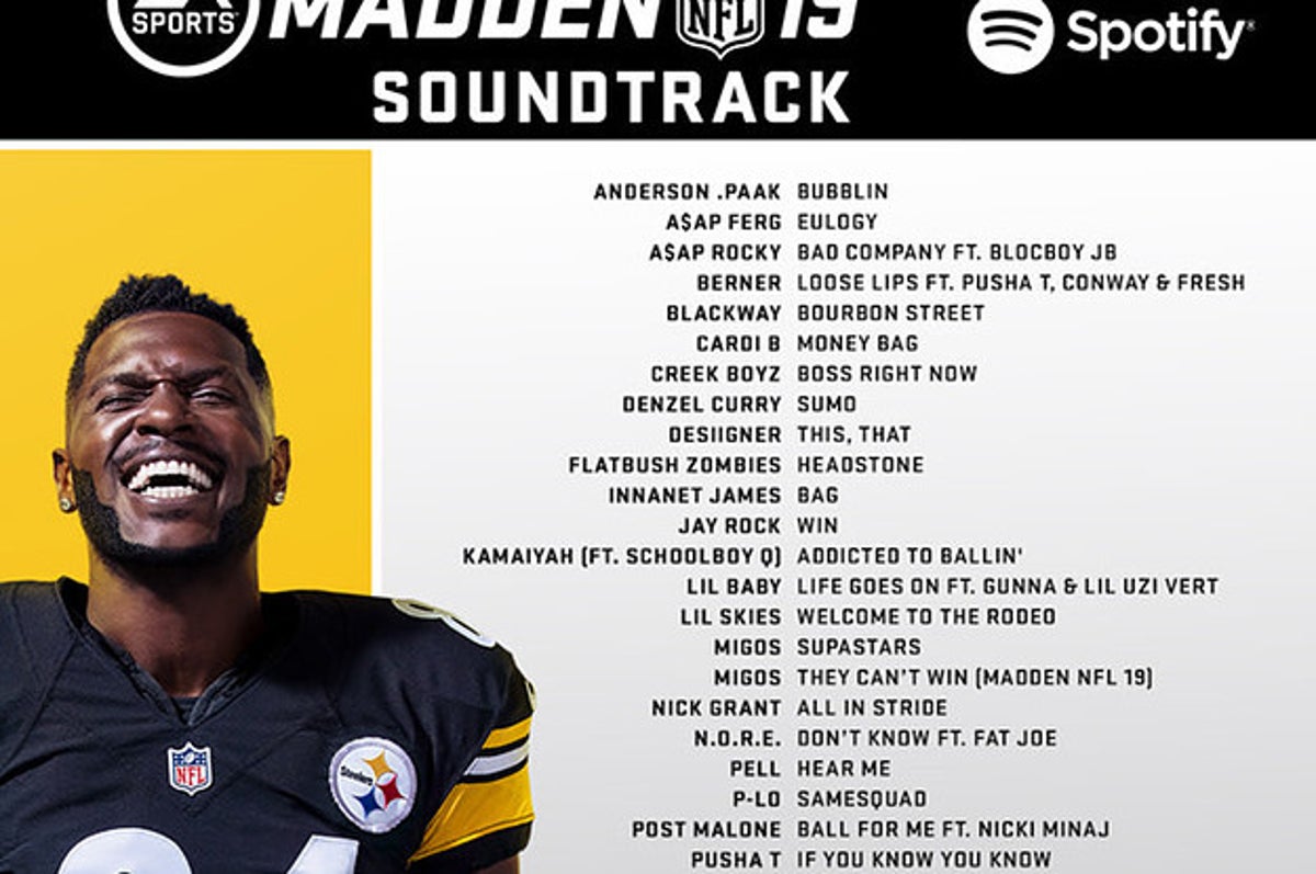 Madden NFL 19' Soundtrack to Feature New Songs From Migos, ASAP Ferg,  Desiigner, and More