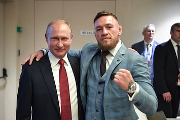 Conor McGregor and Vladimir Putin