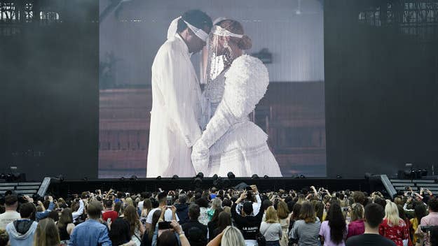 The final product appears on the Carters' surprise nine-track album 'Everything Is Love.' After a window of Tidal exclusivity, the album hit Apple Music and other streaming services Monday.