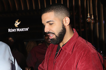 Drake attends the as Lebron James hosts Dwyane Wade's Birthday.