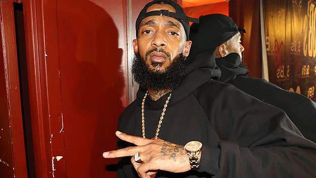 "We so used to just riding with the people that's apart of hip-hop and that represent what we represent...that we had to be vocal like 'we not riding with that, bro,'" Nipsey says.