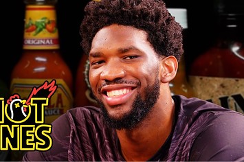 Joel Embiid Trusts the Process While Eating Spicy Wings | Hot Ones