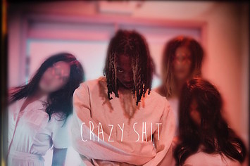 Single art for Skooly's song "Crazy Shit"