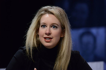 Elizabeth Holmes speaks at Forbes Under 30 Summit