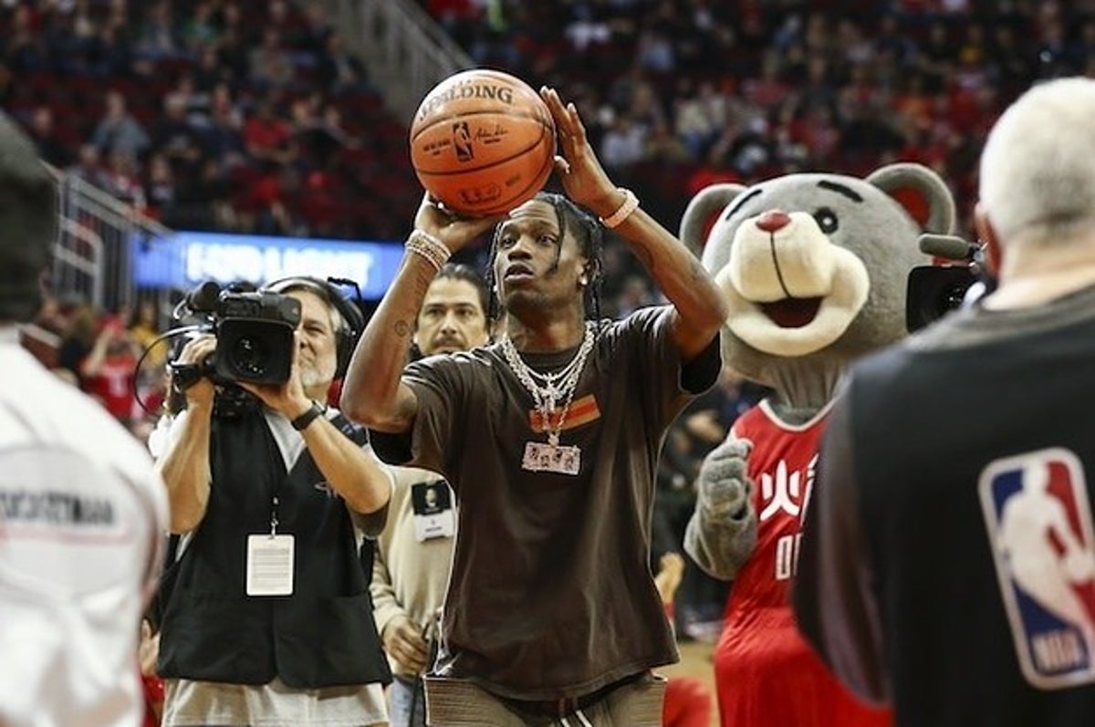 Travis Scott X Houston Rockets Jersey Singlet