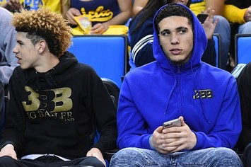 LaMelo and LiAngelo Ball.