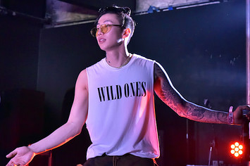 Jay Park performs onstage.