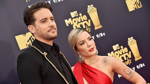 During an interview just days before Halsey announced the break-up, G-Eazy explained that he was working on new music with her in the studio ahead of his upcoming North American tour this month.