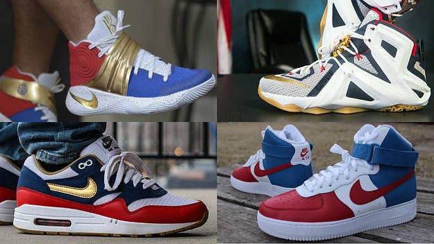 In this special NIKEiD Spotlight, sneakerheads show their patriotism by designing their favorite Nike sneakers in USA-inspired colorways suited for Independence Day and Memorial Day celebrations.