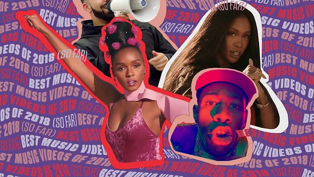 In 2018, we’ve been lucky enough to get some sweet visuals to help enhance our listening experience. These are the best music videos of the year, so far, including videos from the likes of Drake, Tyler the Creator, Janelle Monae, SZA, Childish Gambino and more. 