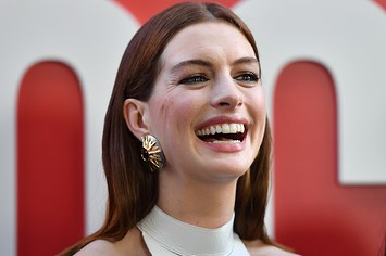 Anne Hathaway at the 'Ocean's 8' world premiere.