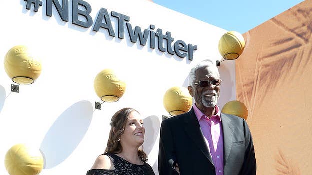 Bill Russell, one of the NBA's greatest players of all-time, flipped the bird to another league legend, Charles Barkley, at the NBA Awards Monday. Russell later explained why.