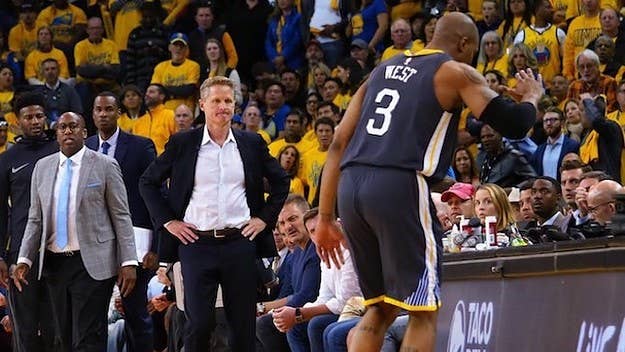 Steve Kerr and assistant Ron Adams said they aren't exactly sure what David West was referring to when he said the Warriors had shocking internal turmoil this past season.