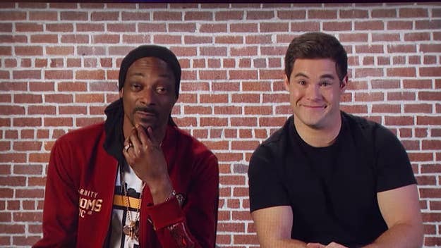 Snoop Dogg hosts the Michael Strahan-produced 'The Joker's Wild' on TBS, and is joined by Adam DeVine in this week's episode for an educative round of "yo mama" jokes. 