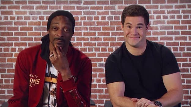 Snoop Dogg hosts the Michael Strahan-produced 'The Joker's Wild' on TBS, and is joined by Adam DeVine in this week's episode for an educative round of "yo mama" jokes.