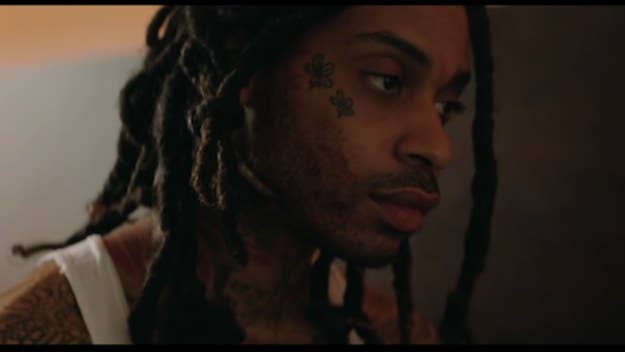 The visual for Valee and Jeremih’s song “Womp Womp” is the second video of Valee’s that’s been directed by Chicago visual artist Hebru Brantley.
