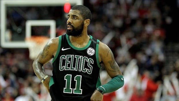 Boston Celtics guard Kyrie Irving plays like a video-game character come to life, and he always plays as his Boston Celtics in 'NBA 2K.' But that doesn't mean he loves everything about the game.