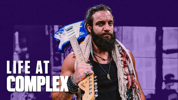 WWE Superstar Elias drops by the Complex office and issues a challenge to Dwayne "The Rock" Johnson, throws shade at Chris Jericho, and talks about his debut album 'Walk With Elias'