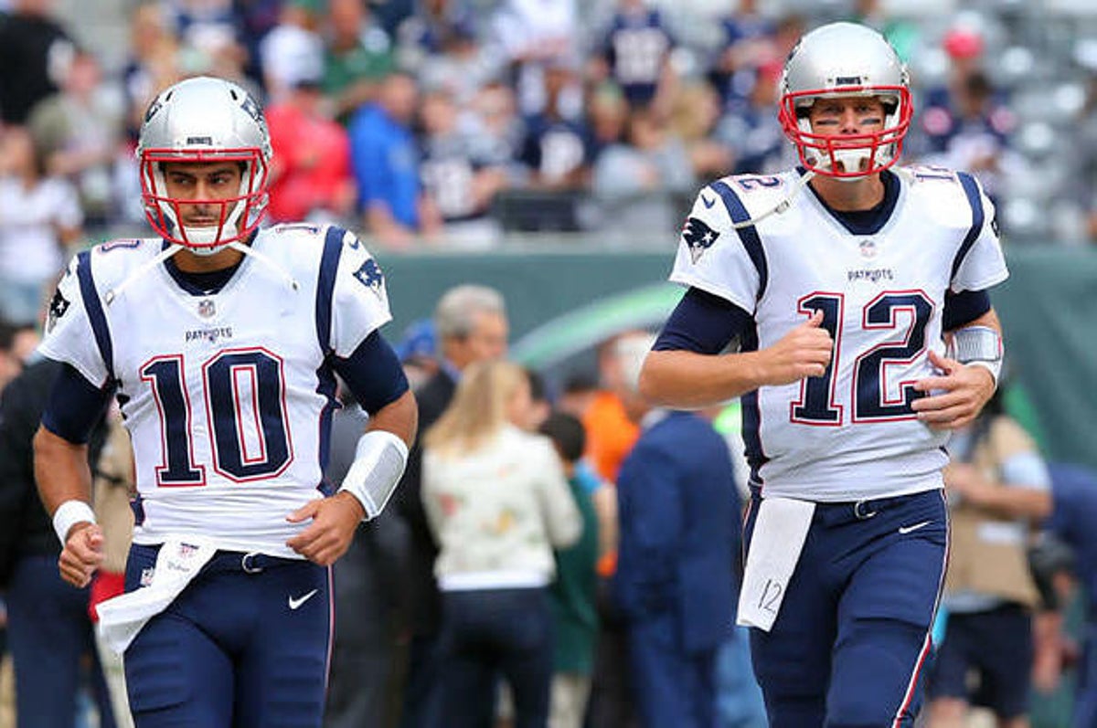 Patriots rookie Jimmy Garoppolo voted better looking than Tom Brady