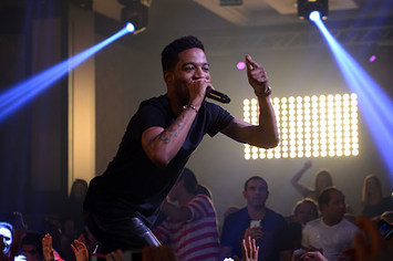 Kid Cudi performs at the'Cruel Summer' After Party.