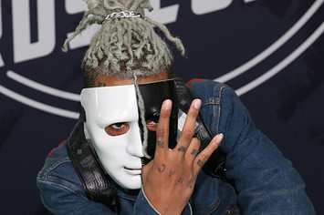 Rapper XXXTentacion attends the BET Hip Hop Awards 2017.