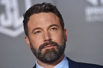 Ben Affleck arrives at the premiere of 'Justice League'