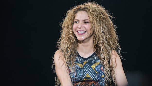 Shakira was selling a $9.95 necklace with a gold pendant that looked a bit too similar to German symbol so recognizable that it is banned in Germany. The singer has since pulled the piece from her website. 