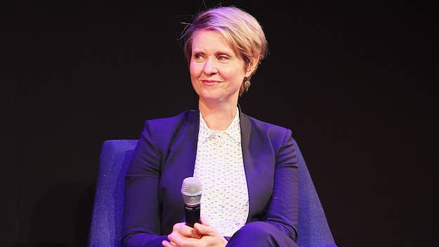 'Sex and the City' actress Cynthia Nixon said Immigration and Customs Enforcement has "strayed so far from its mission" and is now "terrorizing people who are coming into this country."