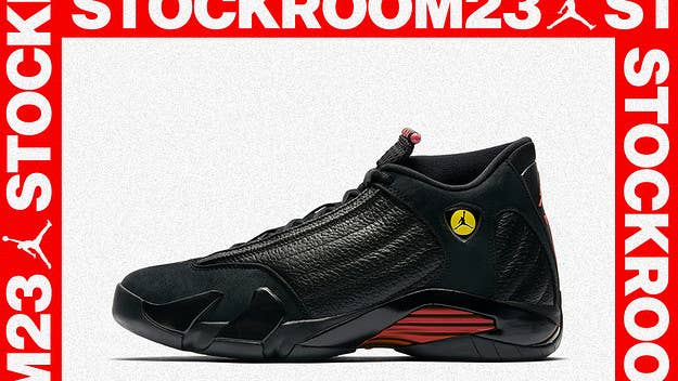 House of Hoops is giving Instagram followers who tune in to episode 2 of its Stockroom23 series a chance to purchase 'Last Shot' Air Jordan 14s early.