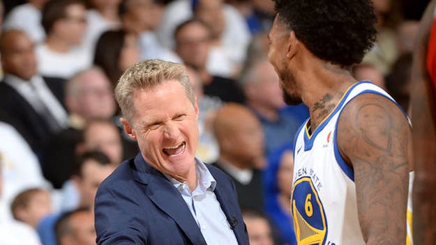 Warriors coach Steve Kerr said that Nick Young got "lit for him and me," after Golden State won their third title in four years this past week.