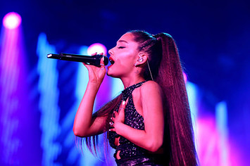 Ariana Grande performs onstage during the 2018 iHeartRadio Wango Tango