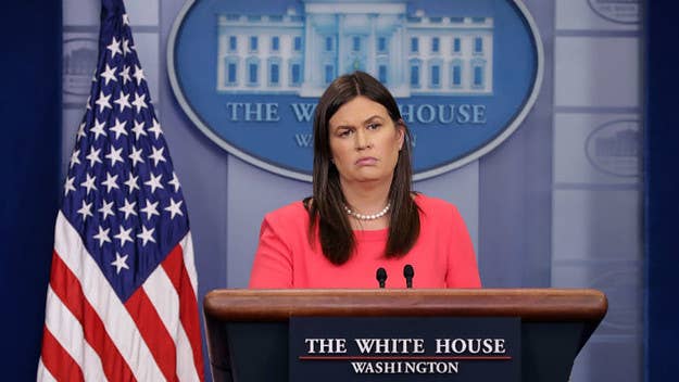 Sarah Huckabee Sanders wasn't able to enjoy a meal in a restaurant, the Red Hen, since the owner made her leave shortly after she arrived. The owner reportedly made the request out of "moral conviction."