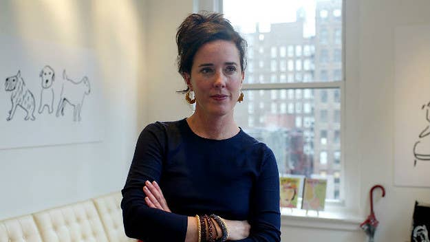 The revered fashion designerKate Spade, 55, died by suicide Tuesday. West is the latest fan of her work to share a tribute on social media.
