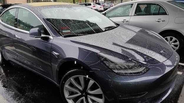 On Tuesday a Tesla Model S on autopilot slammed into a parked Laguna Beach police vehicle.