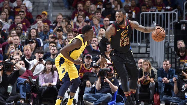 The NBA's Last Two Minute Report acknowledged that LeBron James' block on Victor Oladipo should have been called for goaltending.