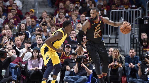 The NBA's Last Two Minute Report acknowledged that LeBron James' block on Victor Oladipo should have been called for goaltending.