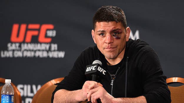 Nick Diaz is facing felony domestic battery by strangulation and misdemeanor domestic battery charges.